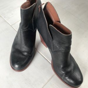 Kork-Ease Black booties